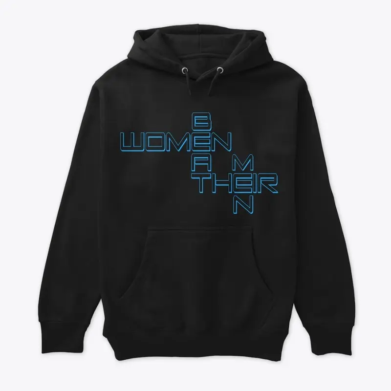 WomenBMen Zip Up Hoodie